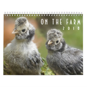 On the Farm 2018 Loveable Barnyard Animals Calendar