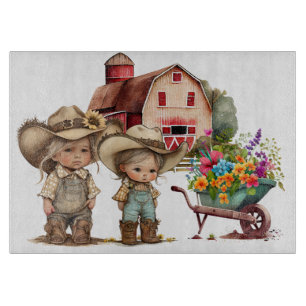 On The Farm Cutting Board