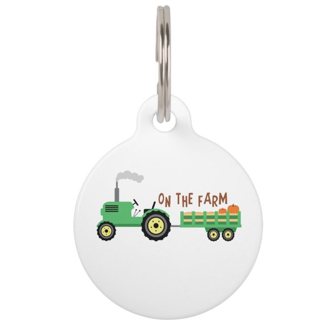 On The Farm Pet Tag (Front)