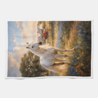 On the farm tea towel