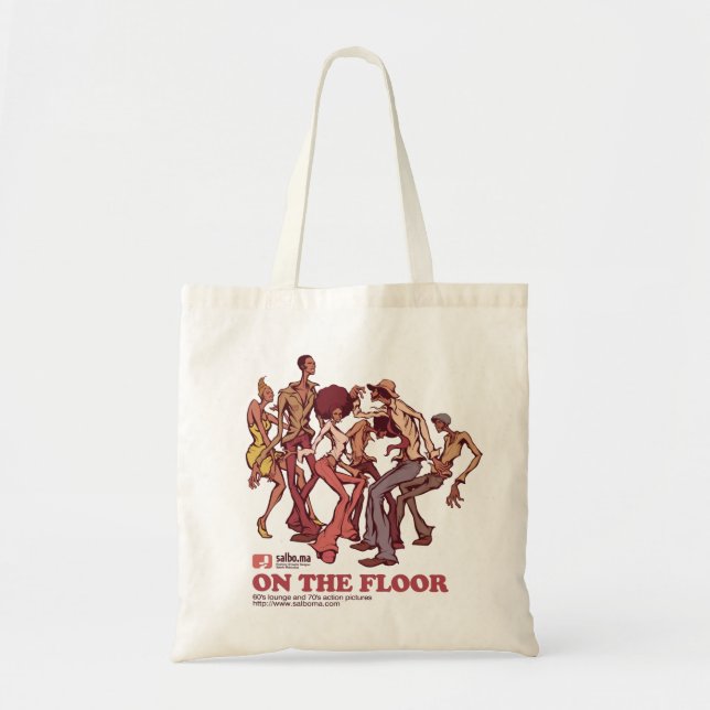 ON THE FLOOR TOTE BAG (Front)