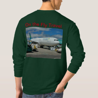 On The Fly Travel Air Lingus Long Sleeve T-Shirt