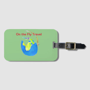 On the Fly Travel Luggage Tag