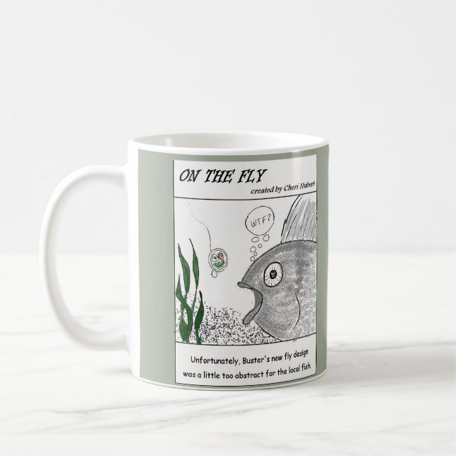 On The Fly -WTF mug (Left)