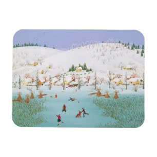 On the Frozen Lake 1987 Magnet