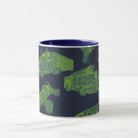 On the Go Blue & Green Moving Vehicles Cars Boys