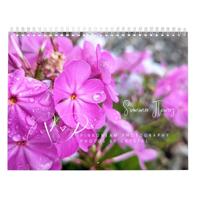 On-The-Go Summer Flowers Calendar (Cover)