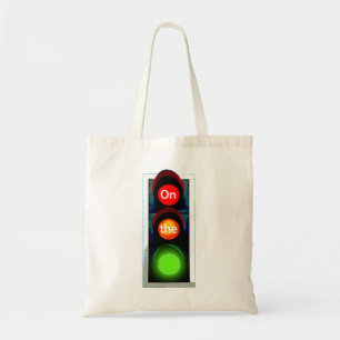 On the Go - Traffic Lights Design Tote Bag