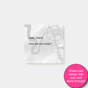 On the Grid 3" x 3" Sticky Notes