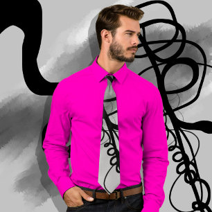 On the Grid: Abstract Grey, Black & White Tie