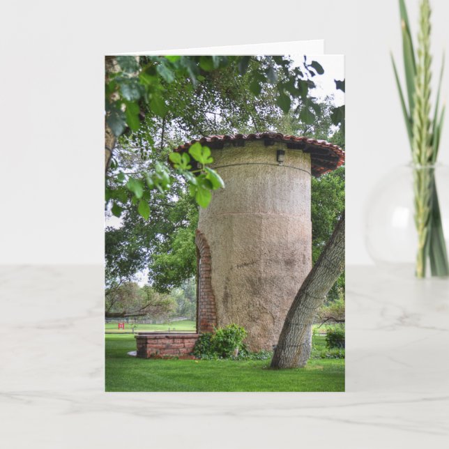 On the Grounds of Tubac Golf Resort Greeting Card (Front)