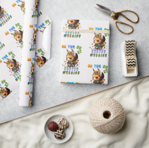 On The Hunt Easter Warrior Wrapping Paper