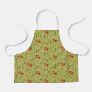 On The Hunt For Hugs Pattern Apron