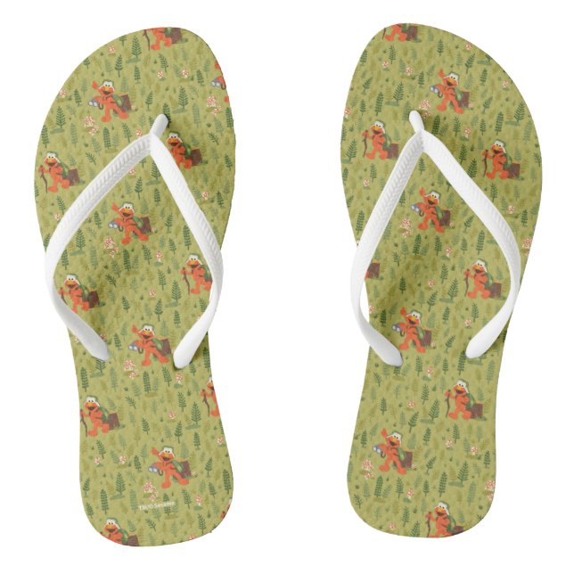 On The Hunt For Hugs Pattern Thongs (Footbed)