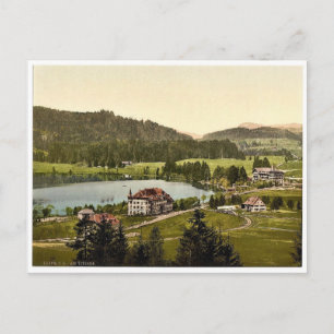 On the lake, Titisee, Black Forest, Baden, Germany Postcard
