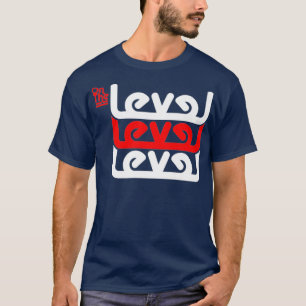 On The Level Retro Stacked Masonic Premium T-Shirt