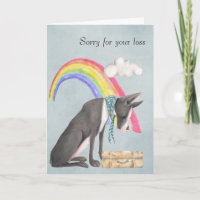 On the loss of a pet dog