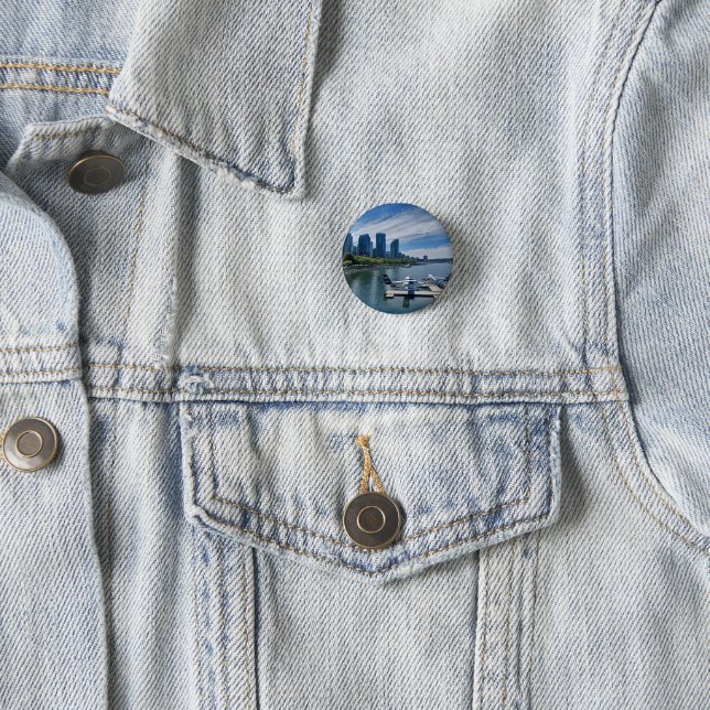 On the move! 3 cm round badge (In Situ)