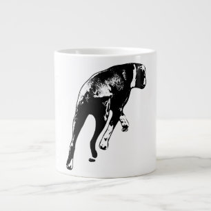On the Move – Ink Mid-Stride Turn Large Coffee Mug