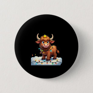 On The Naughty List And Reget Nothing Christmas Hi 6 Cm Round Badge