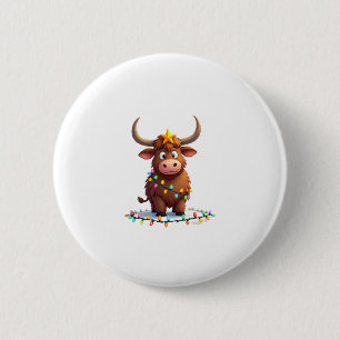 On The Naughty List And Reget Nothing Christmas Hi 6 Cm Round Badge