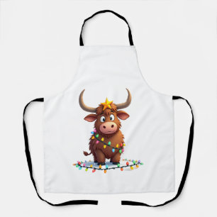 On The Naughty List And Reget Nothing Christmas Hi Apron