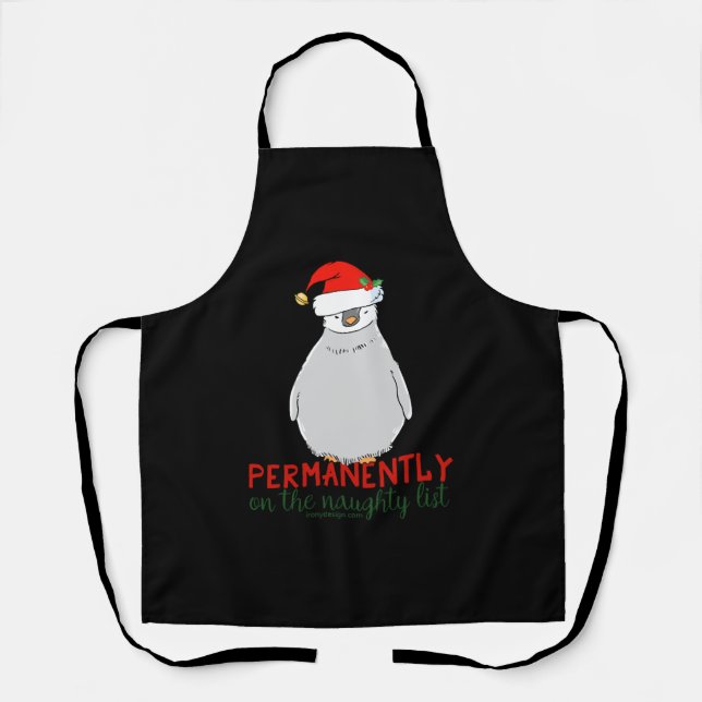 On The Naughty List Apron (Front)