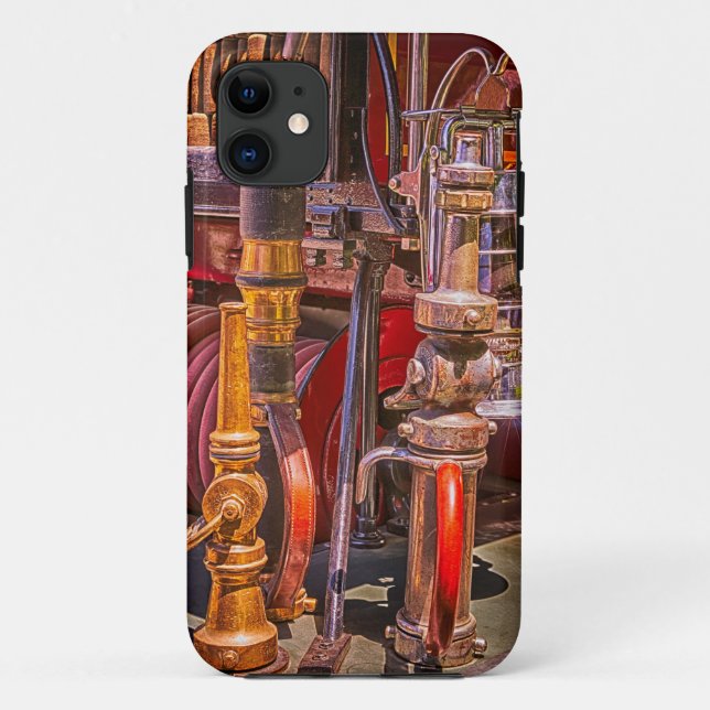 On The Old Firetruck Case-Mate iPhone Case (Back)