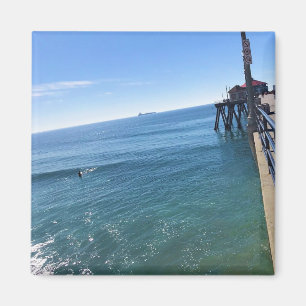 On the Pier, Huntington Beach, California Magnet