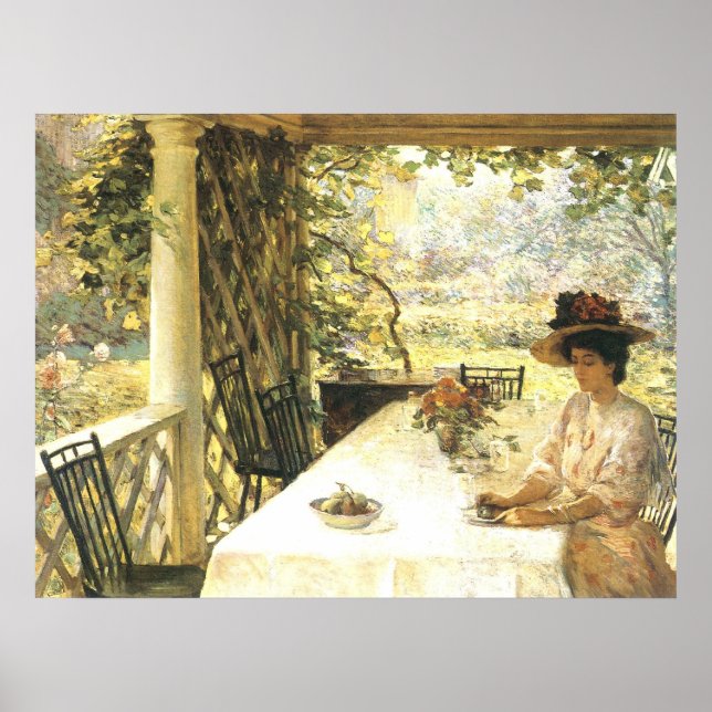 On the Porch Poster (Front)