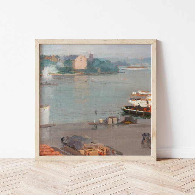 On the Quay | William Blair Bruce Poster (Creator Uploaded)