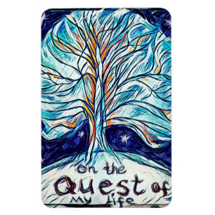 On the Quest of My Life  - Tree - Stars Magnet
