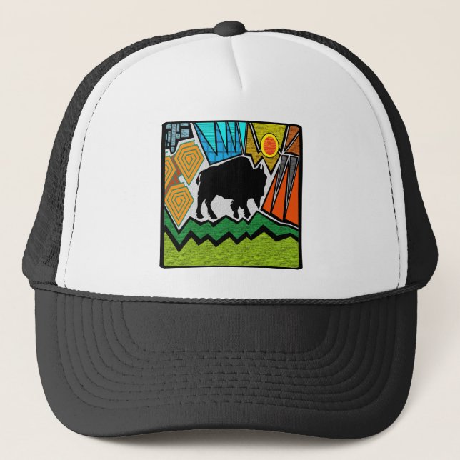 On the range trucker hat (Front)