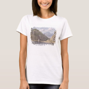 On the River Elbe, near Lowositz in Saxony, plate T-Shirt