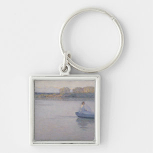 On the River, Morning, 1896 Key Ring