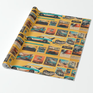 On the Road Again: Car-Infused Wrapping Paper