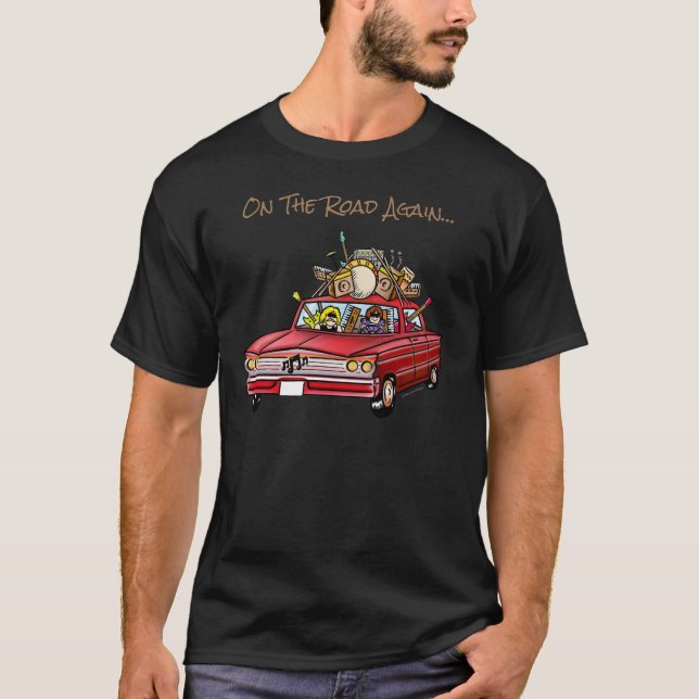 On The Road Again Colour T-Shirt (Front)