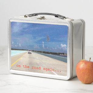 On the road again... metal lunch box