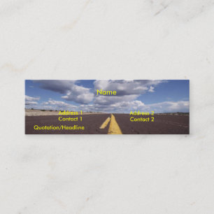 On The Road Business Card