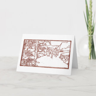 "On The Road" Christmas Card