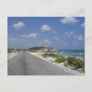 On the Road - Cozumel, Mexico Postcard