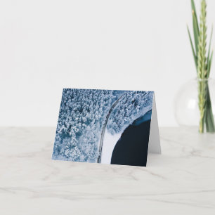 On The Road For Christmas Card