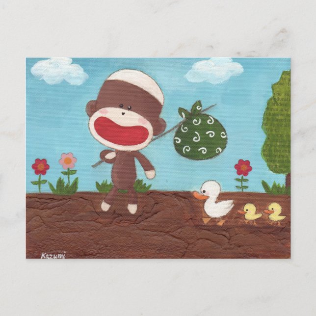 On The Road Postcard (Front)