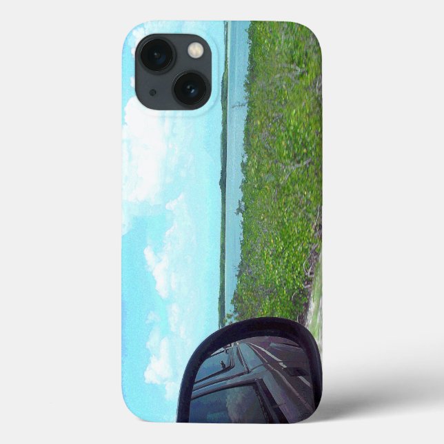 On the road, the Florida Keys Case-Mate iPhone Case (Back)