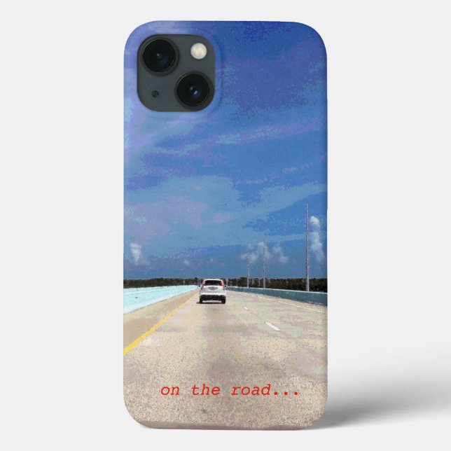 On the Road through the Keys Case-Mate iPhone Case (Back)