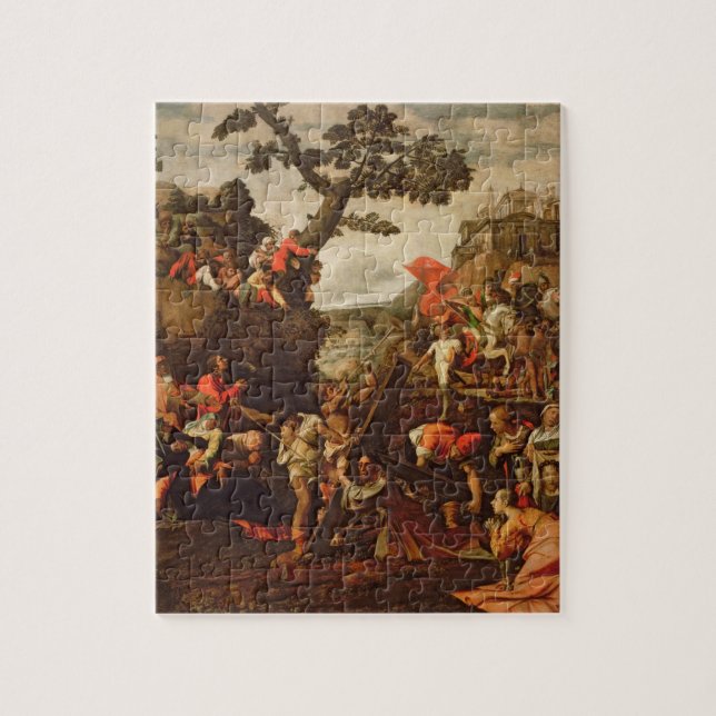 On the Road to Calvary Jigsaw Puzzle (Vertical)