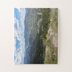 On the road to Sunlight Basin, Northern Wyoming Jigsaw Puzzle