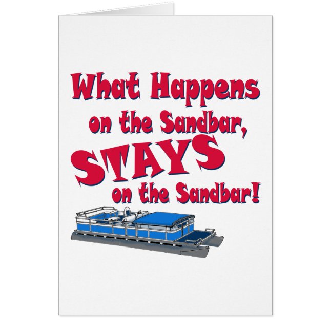 On The Sandbar (Front)