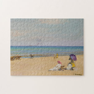 On The Sands   Sir John Lavery Jigsaw Puzzle