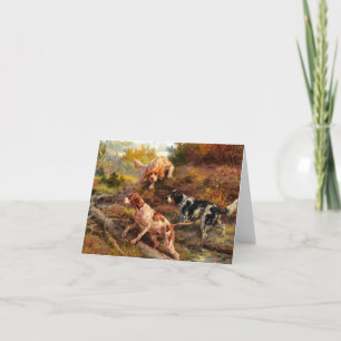 On the Scent by Edmund Henry Osthaus Thank You Card